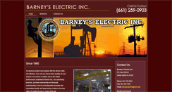 Desktop Screenshot of barneyselectricinc.com
